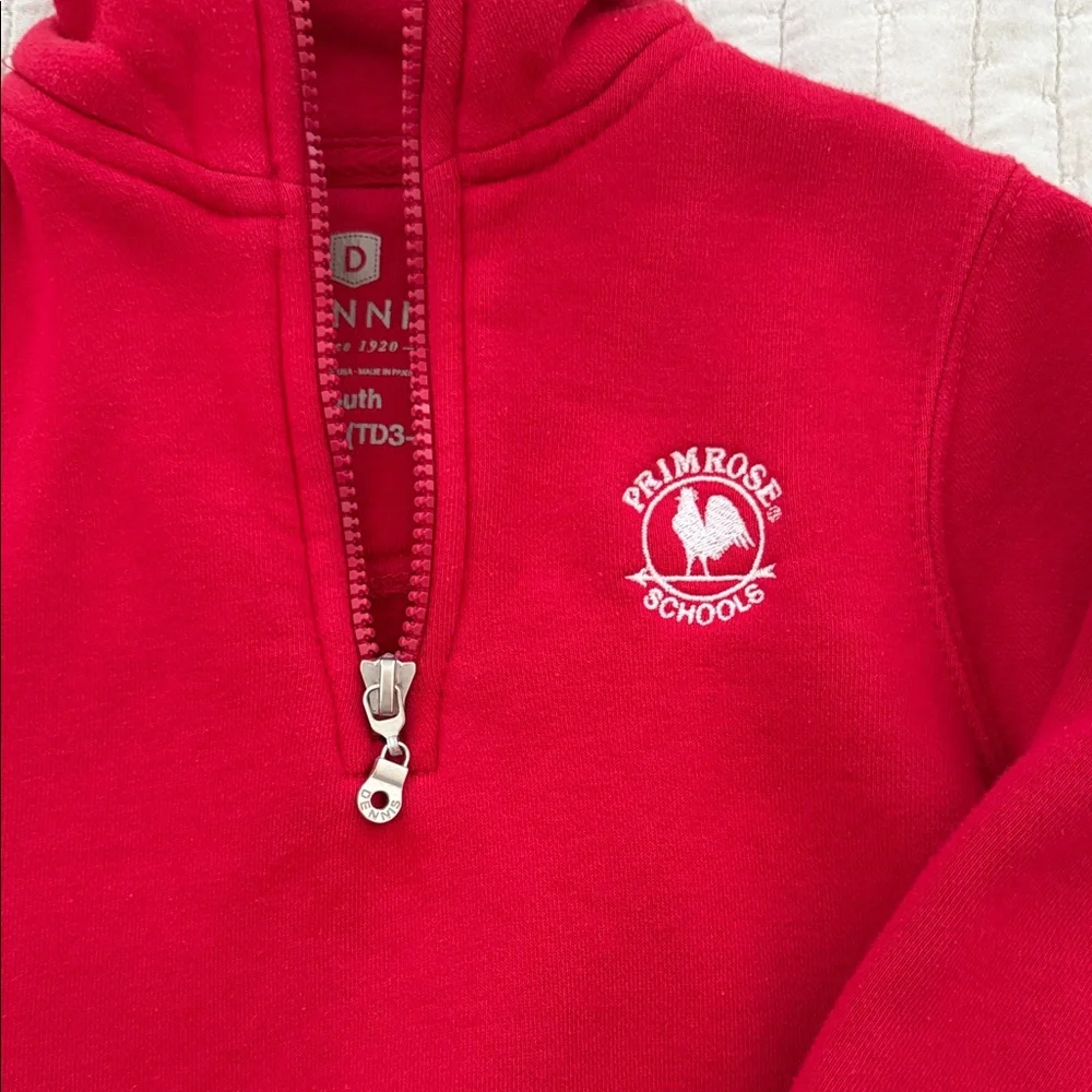 Primrose School Red Half-Zip Sweatshirt - Picture 3 of 4